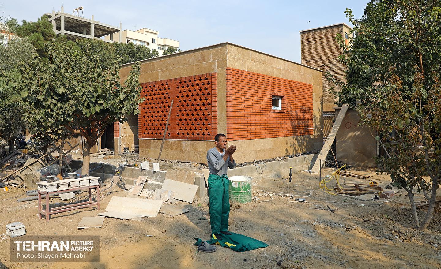 آخرین مراحل ساخت بوستان مادر و کودک "باغ نظر" 32