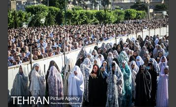 اقامه نماز عید فطر در جوار حرم حضرت شاه عبدالعظیم 6