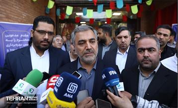 افتتاح ۶ بازار میوه‌ و تره‌بار 42