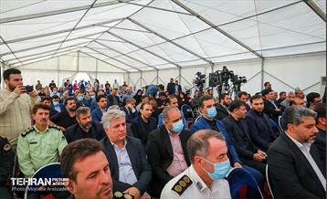 آیین آغاز به ساخت ۱۴ میدان، بازار و بازارچه میوه و تره بار