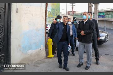 بازدید شهردار تهران از منطقه 17