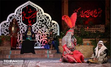 دومیـن شب سوگواره تعزیه‌خوانی «شبیه حسین(ع)» 16