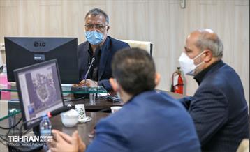 حضور شهردار تهران در مرکز کنترل ترافیک شهرداری تهران 13