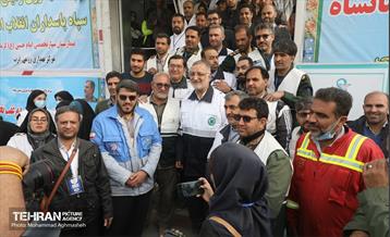 تمرین سراسری زلزله در بوستان ولایت 26