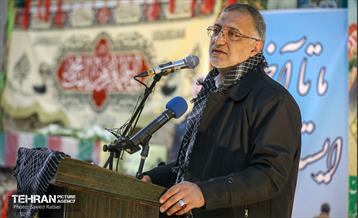 سخنرانی شهردار تهران در اولین یادواره شهدای تهرانسر 42
