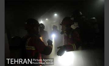 آتش سوزی در ساختمان سینوهه 17