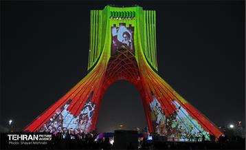 نور افشانی در شب سالگرد پیروزی انقلاب اسلامی - 2 22