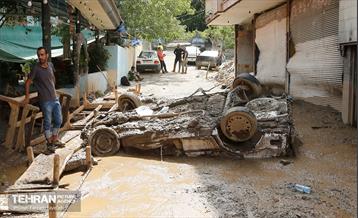 سیل در منطقه کَن