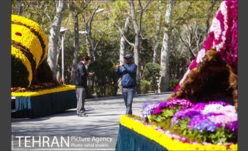 کاروان گل«استقبال از نوروز» در تهران 8