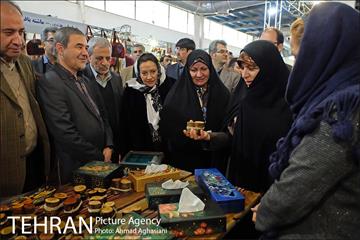 افتتاح بیست وهفتمین نمایشگاه ملی صنایع دستی 13