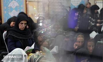 احیای شب بیست‌ویکم ماه رمضان امامزاده پنج تن لویزان 64