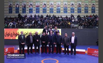 مسابقات بزرگ کشتی کارکنان شهرداری تهران  22