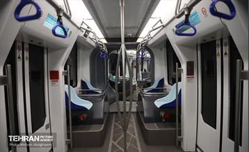 تست تراموای چرخ لاستیکی در تهران 3