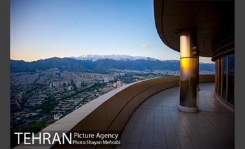 ترافیک شامگاهی خیابان های تهران 1