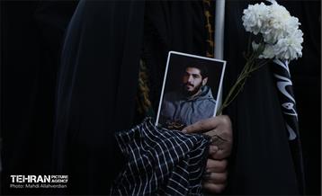 مراسم تشییع پیکر ۱۵۰ شهید گمنام در تهران 4