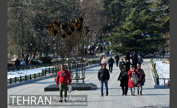 فصل زمستان در بوستان ملت 5