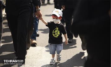 دسته عزاداری دانشگاه امام صادق(ع) در ظهر تاسوعا 2