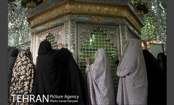 روز اول ماه رمضان در حرم حضرت عبدالعظیم حسنی(ع)‎ 4