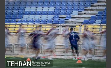 تمرین تیم فوتبال پرسپولیس تهران 5