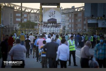 اقامه نماز عید فطر افغانستانی های اهل تسنن مقیم تهران 1