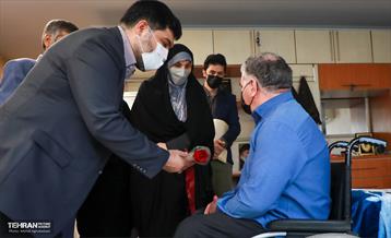 تکریم جانبازان آسایشگاه شهید بهشتی  8