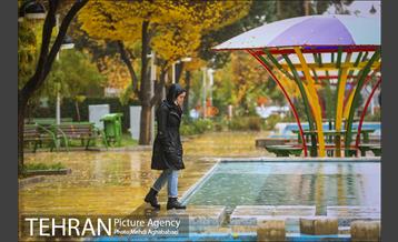 حال و هوای بارانی میدان هفت حوض  15