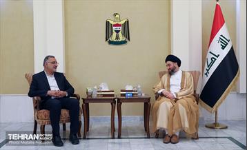 دیدار علیرضا زاکانی با سید عمار حکیم