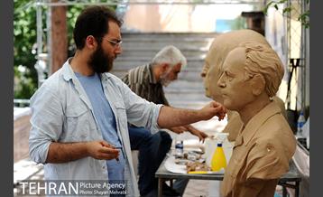 دومین سمپوزیوم مجسمه‌سازی مفاخر ایران 19