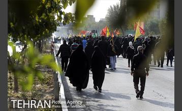 راهپیمایی جاماندگان اربعین حسینی در تهران 50