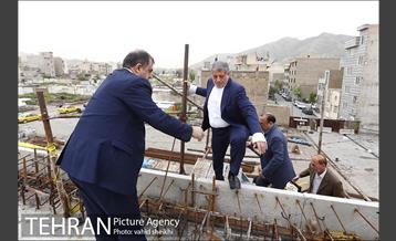 بازدید اعضای کمیسیون فنی و عمرانی شورای اسلامی شهر و معاون فنی و عمرانی شهرداری تهران از بزرگراه دولت آباد(پروژه شهید نجفی رستگار) 12