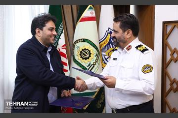 انعقاد تفاهم‌نامه همکاری میان معاونت حمل و نقل و ترافیک با پلیس راهور تهران بزرگ 2
