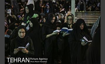 مراسم احیای شب بیست‌ویکم ماه مبارک رمضان در امامزاده صالح (ع) 9