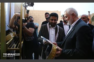 بازدید رهبران حماس و جهاد اسلامی فلسطین از سرزمین تمدن‌ها 5
