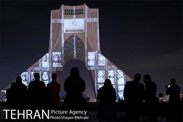 ویدئومپینگ و نور افشانی میدان آزادی به مناسب سالروز پیروزی انقلاب اسلامی 18