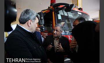 افتتاح ایستگاه 110 آتشنشانی با حضور شهردار تهران 12