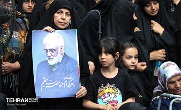 مراسم عزاداری شهدای محله دردشت با نوای حاج مهدی رسولی  8