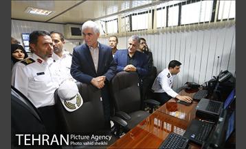 بازدید شهردار از پروژه های سازمان بهشت زهرا 18