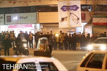 نور افشانی در میدان انقلاب بمناسبت 22 بهمن 8