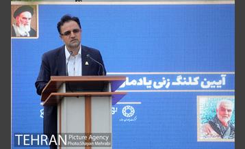 آئین کلنگ زنی یادمان سرباز وطن 19