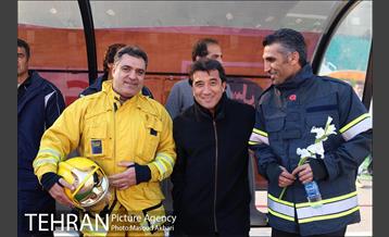 دیدار تیم های فوتبال سایپا و سیاه جامگان