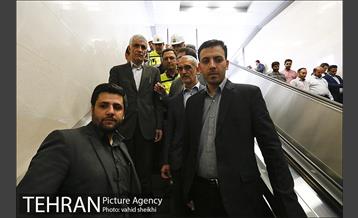 بازدید شهردار تهران از خط ۷ مترو  4