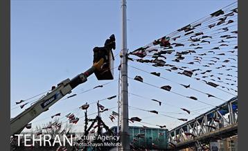 خیابان های تهران در آستانه چهلمین سالگرد انقلاب اسلامی 15
