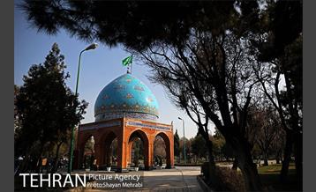 رونمایی از مقبره شهدای گمنام بوستان 22 بهمن 11
