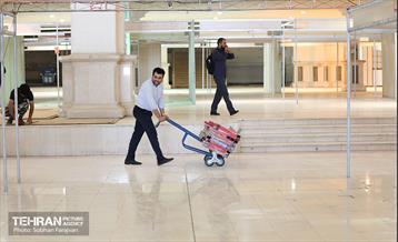 آماده‌سازی نمایشگاه کتاب تهران 15