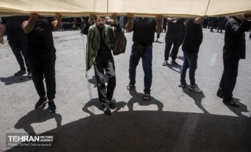 خیمه سوزان ظهر عاشورا در چهارراه گلوبندگ 37