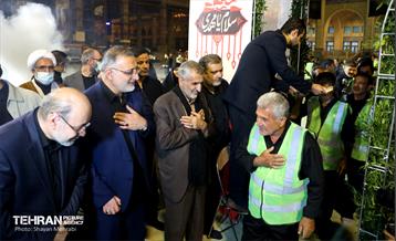 بدرقه خادمان و زائران اربعین 46