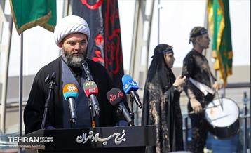 آیین اهتزاز پرچم گنبد ائمه اطهار "گنبد عاشقی" 7