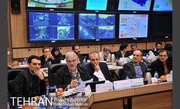 جلسه شورای هماهنگی ستاد مدیریت بحران با حضور دکتر نجفی شهردار تهران 19