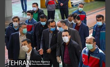 بازدید از اولین قطار ملی مترو 6