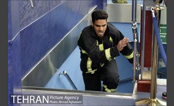 مسابقه پله نوردی آتش نشانان کشور 17